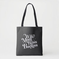 Esposa Mãe Chefe Badass Engraçado Dia de as mães S