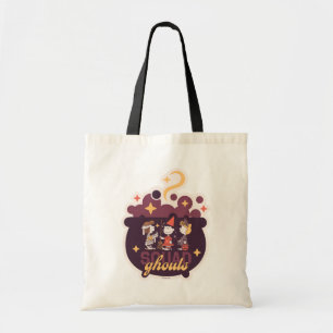 Bolsa Tote Esquadrão de Amendoins Duendes Caldeirão Halloween