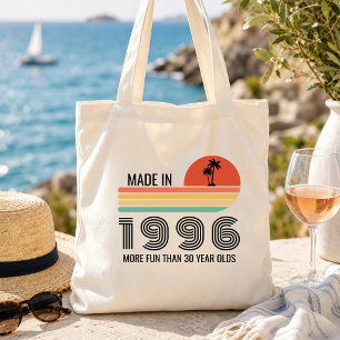 Bolsa Tote Esquadrão de Aniversário de 21, 30, 40, 50 anos Pô