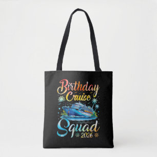 Bolsa Tote Esquadrão de Cruzeiro de Aniversário 2026