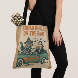 Bolsa Tote Esquadrão de Fantasmas Cruisin' com Estilo