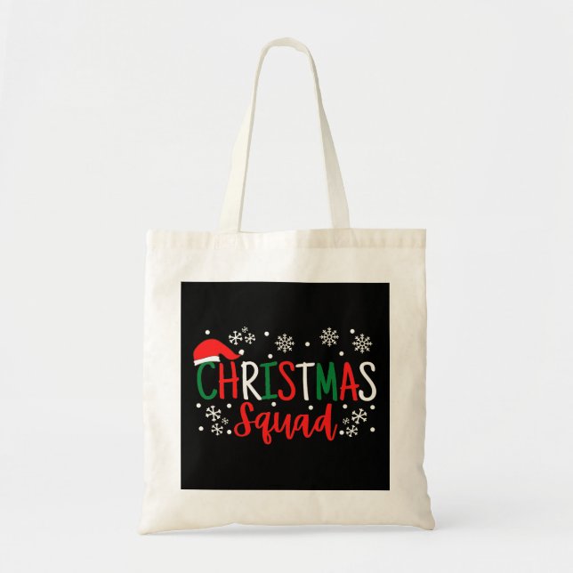 BOLSA TOTE ESQUADRÃO DE NATAL (Frente)
