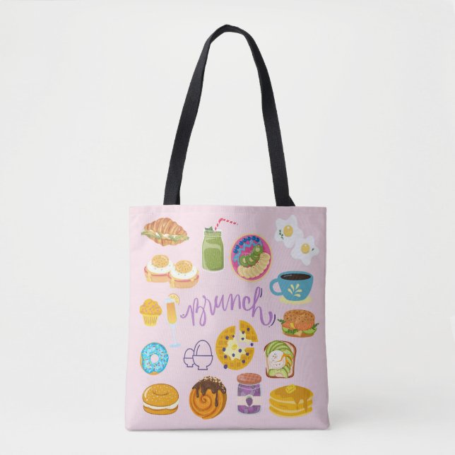 Bolsa Tote Esquadrão do Brunch (Frente)