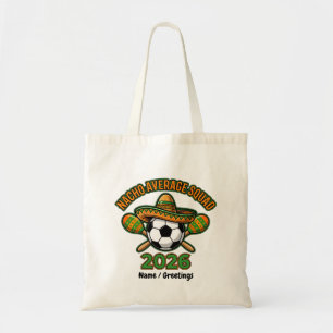 Bolsa Tote Esquadrão Nada Mediano Festa de Futebol de 2026 So