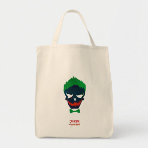 Bolsa Tote Esquadrão Suicida   Ícone Cabeça de Joker