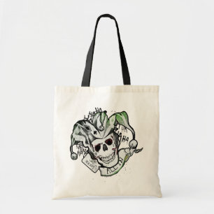 Bolsa Tote Esquadrão Suicida   Joker Skull "All In" Tattoo A