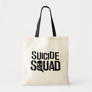 Bolsa Tote Esquadrão Suicida   Logotipo branco