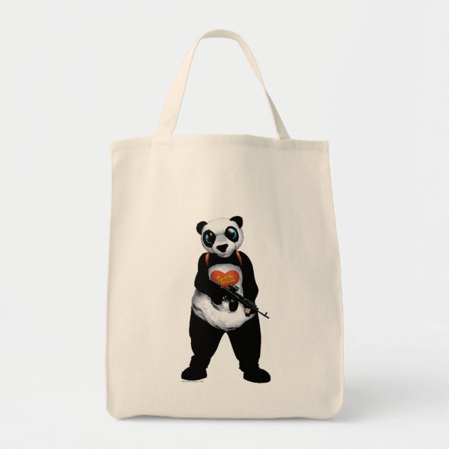 Bolsa Tote Esquadrão Suicida | Panda (Frente)