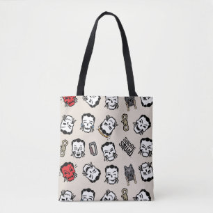 Bolsa Tote Esquadrão Suicida Slipknot Emoji Pattern