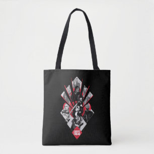 Bolsa Tote Esquadrão Suicida Task Force X Gráfico Japonê