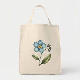 Bolsa Tote Esquece-me de não ser florescente