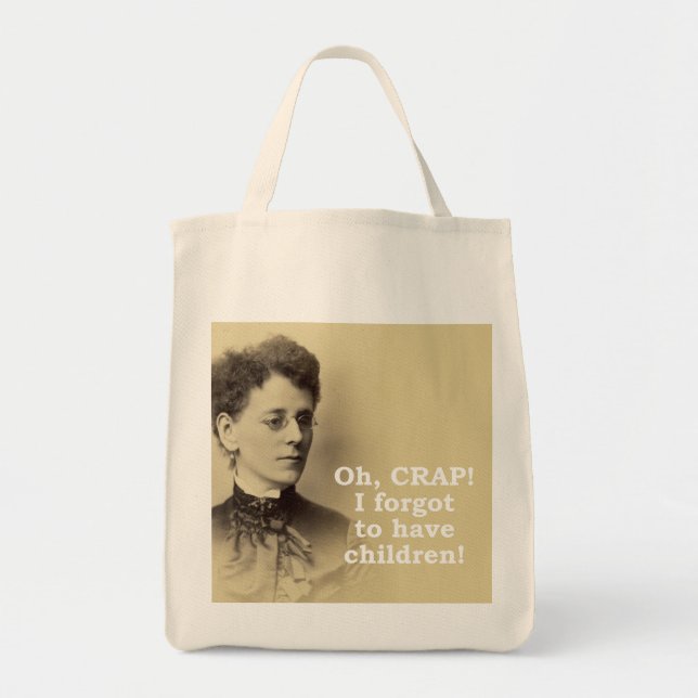 Bolsa Tote Esqueci de ter filhos (Frente)