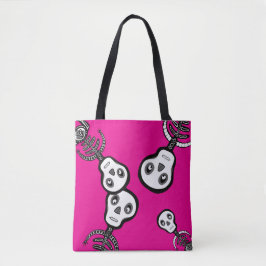 Bolsa Tote Esqueletos monstros