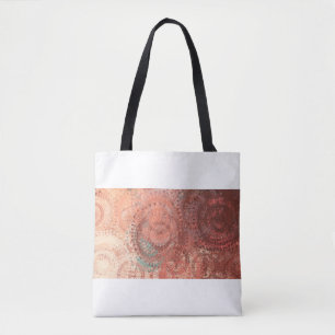 Bolsa Tote Esquema maluco e aleatório. Caos e variedade. Mo