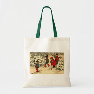 Bolsa Tote Esqui do inverno