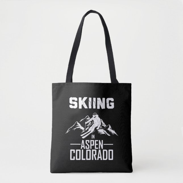 Bolsa Tote Esqui em Aspen Colorado (Frente)