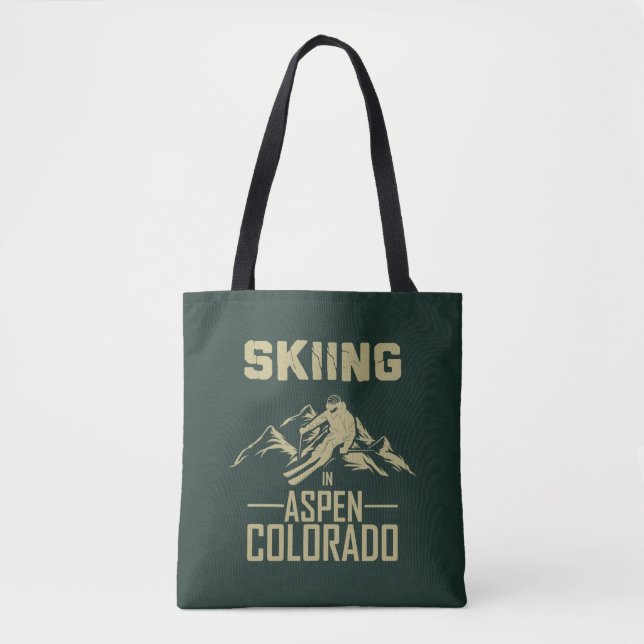 Bolsa Tote Esqui em Aspen Colorado (Frente)