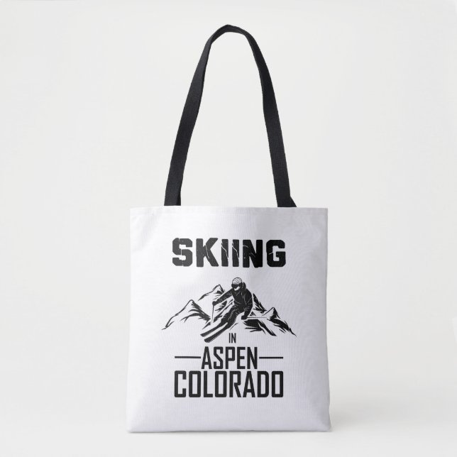 Bolsa Tote Esqui em Aspen Colorado (Frente)