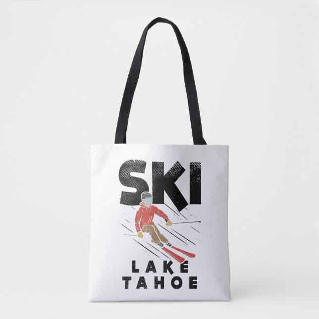 Bolsa Tote Esqui - Lago Ski Tahoe (Frente)
