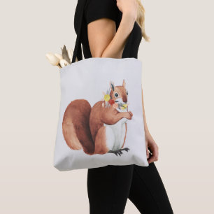 Bolsa Tote Esquilo da Coroa Flor