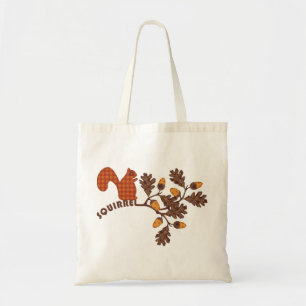 Bolsa Tote Esquilo na acção de graças do Applique-olhar do