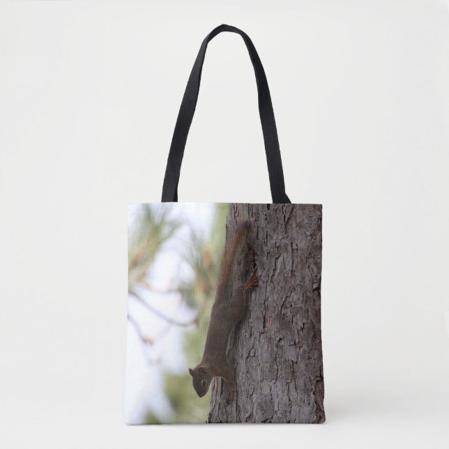Bolsa Tote Esquilo para baixo (Frente)