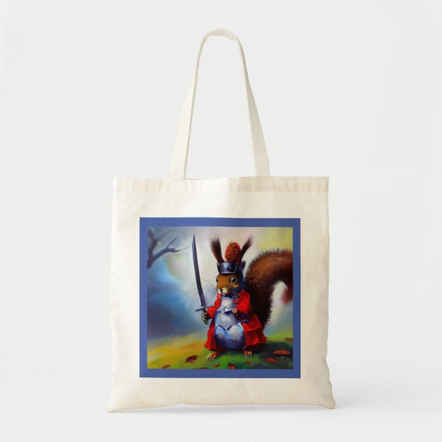 Bolsa Tote Esquilo Samurai (Frente)