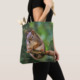 Bolsa Tote Esquilo Vermelho de Saucy no Fir