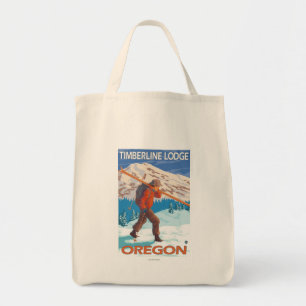 Bolsa Tote Esquis da neve do carregando do esquiador -