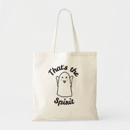 Bolsa Tote Esse é o Espírito - Feliz Design Fantasma