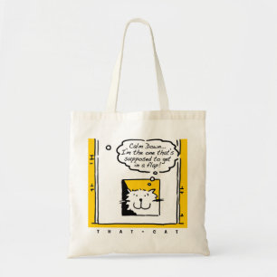 Bolsa Tote Esse Gato está em um pouco de flape!