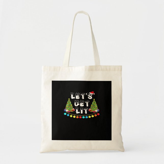 Bolsa Tote Essencial de Natal do vamos (Frente)