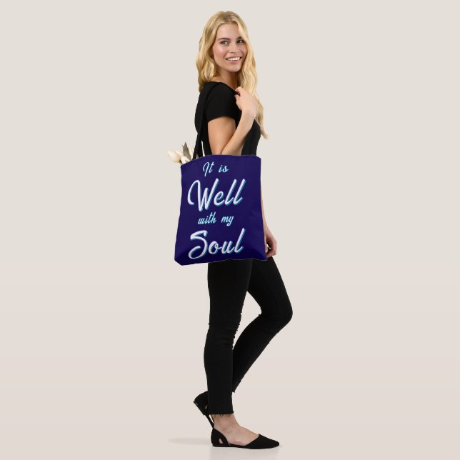 Bolsa Tote Está Bem Com A Minha Alma (No(a) Modelo)