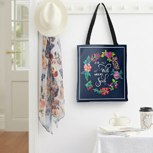 Bolsa Tote Está bem com a minha alma
