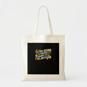 Bolsa Tote Esta Estação Para Todos Que Sou Judeu Hanukkah