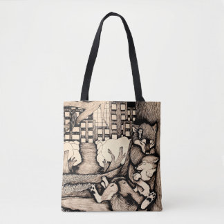 Bolsa Tote "Está frio para fora lá "
