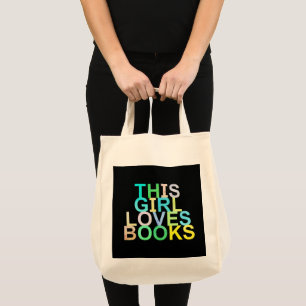 BOLSA TOTE ESTA GAROTA ADORA LIVROS