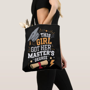 Bolsa Tote Esta Garota Conquistou Sua Formatura no Mestrado