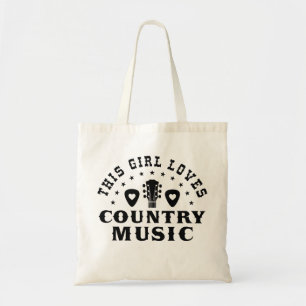 Bolsa Tote Esta Menina Adora Música country