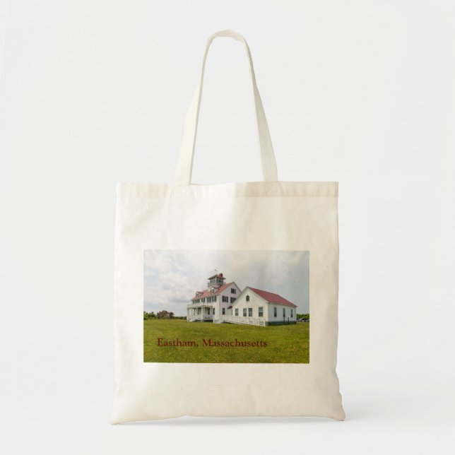 Bolsa Tote Estação de Guarda Costeira Eastham Massachusetts (Frente)