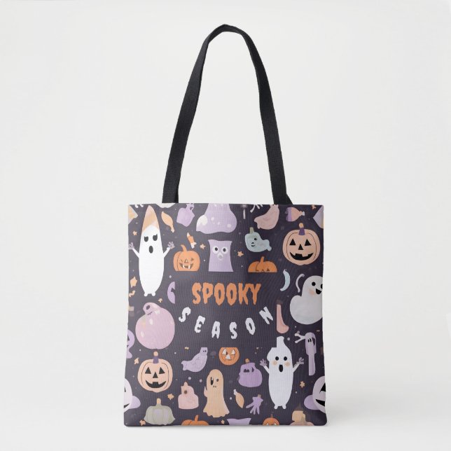 Bolsa Tote Estação Pastel Spooky (Frente)