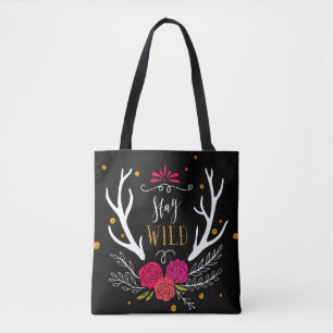 Bolsa Tote Estada selvagem