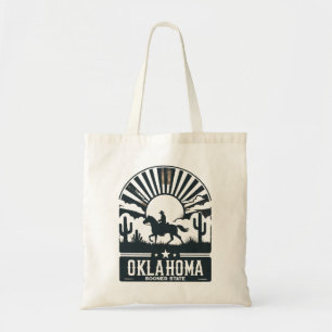 Bolsa Tote Estado de Oklahoma mais cedo