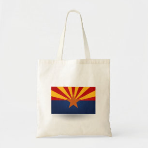 Bolsa Tote Estado de sacola da bandeira da arizona
