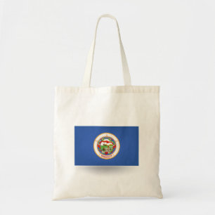 Bolsa Tote Estado de sacola da bandeira de Minnesota