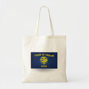 Bolsa Tote Estado de sacola da bandeira de Oregon