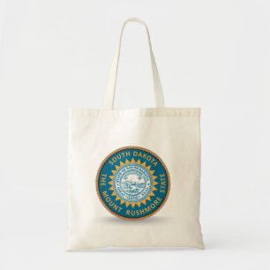 Bolsa Tote Estado de sacola do selo da bandeira de South