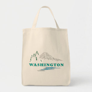 Bolsa Tote Estado de Washington Estados Unidos da América