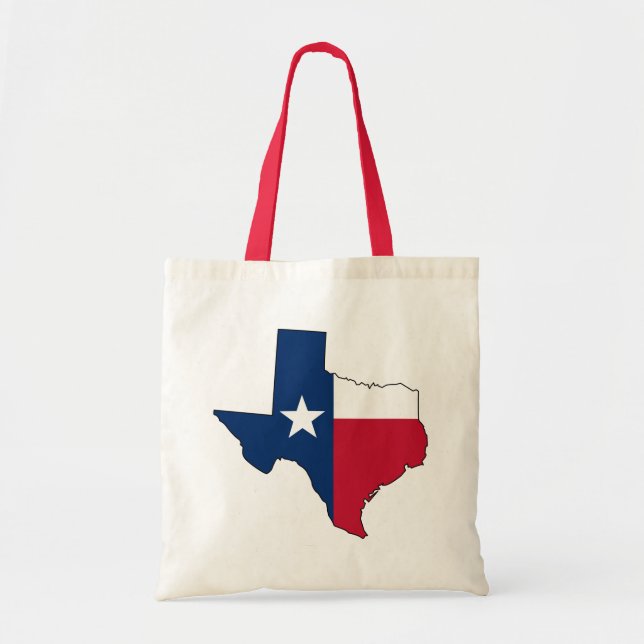 Bolsa Tote Estado do Texas (Frente)