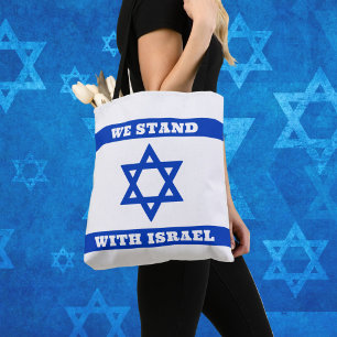 Bolsa Tote Estamos com Israel
